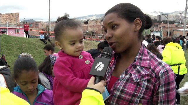 Brigada de Avivamiento Misericordia en los barrios La Paz y Caracas de Bogotá