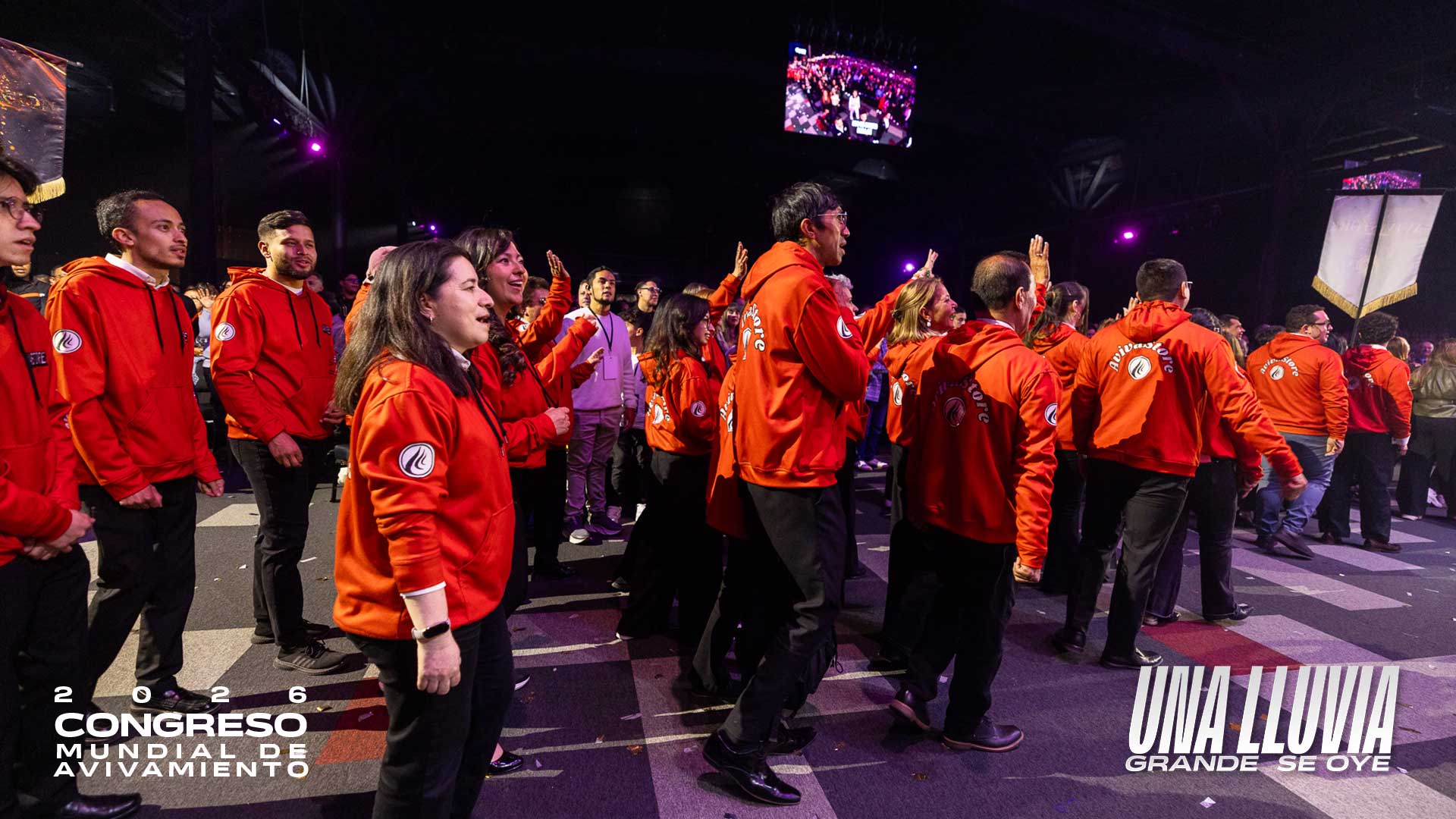 Congreso Mundial de Avivamiento 2026, Viernes noche, fotografía 184